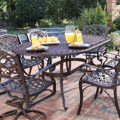 Four Person & Six Person Patio Dining Tables You'll Love in 2020 | Wayfair